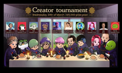 ⚔️Creator tournament returns!